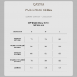 Футболка Хис облегающая, черный - фото 4